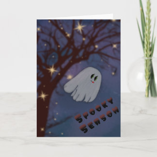 tarjeta de felicitación de Halloween