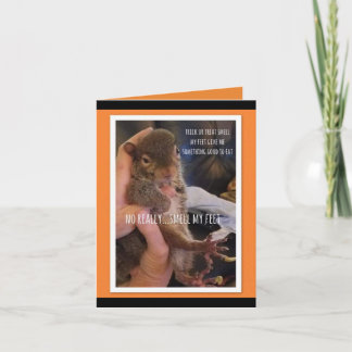 Tarjeta de felicitación de Halloween