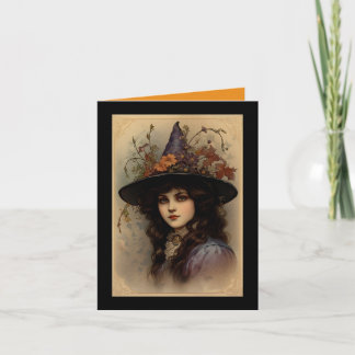 Tarjeta de Felicitación de Halloween de Bruja Boni