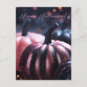 Tarjeta de felicitación de Halloween de Lujo Purpu