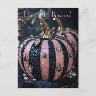 Tarjeta de felicitación de Halloween de Lujo Purpu