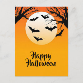 Tarjeta de felicitación de Halloween espeluznante