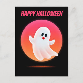 Tarjeta de felicitación de Halloween espeluznante
