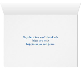 Tarjeta de felicitación de Hanukkah Festivos Dreid