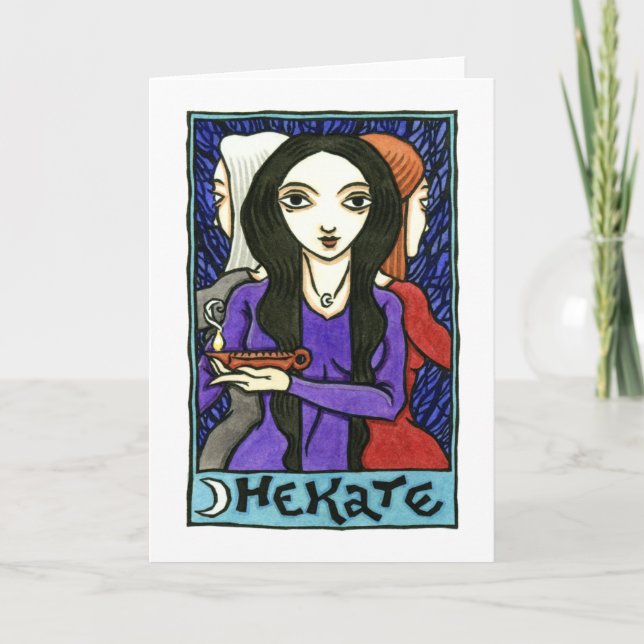Tarjeta de felicitación de Hekate (Anverso)