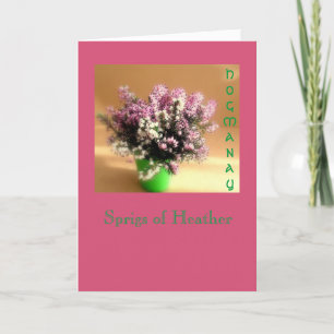 Tarjeta de felicitación de Hogmanay