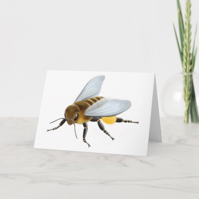 Tarjeta de felicitación de Honey Bee (Anverso)