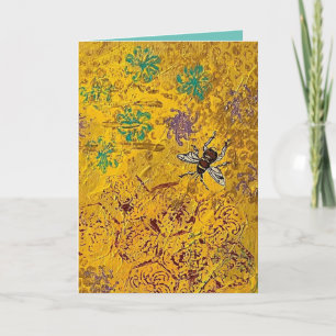 Tarjeta de felicitación de Honey Bee
