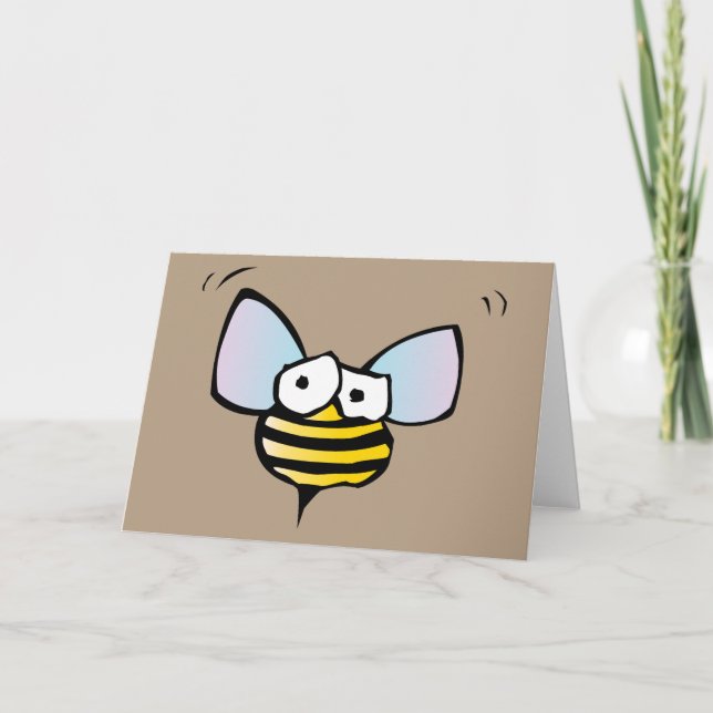 Tarjeta de felicitación de Honey Bee (Anverso)
