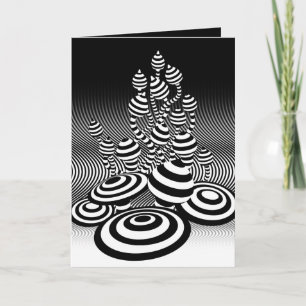 Tarjeta de felicitación de hongos mágicos