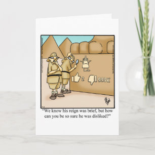 Tarjeta de felicitación de humor de divorcio diver