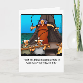 Tarjeta de Felicitación de Humor Divertido para "P
