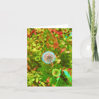 Tarjeta de felicitación de inspiración natural