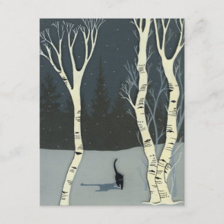 Tarjeta de felicitación de invierno