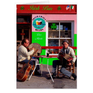 Tarjeta de felicitación de Irish Images