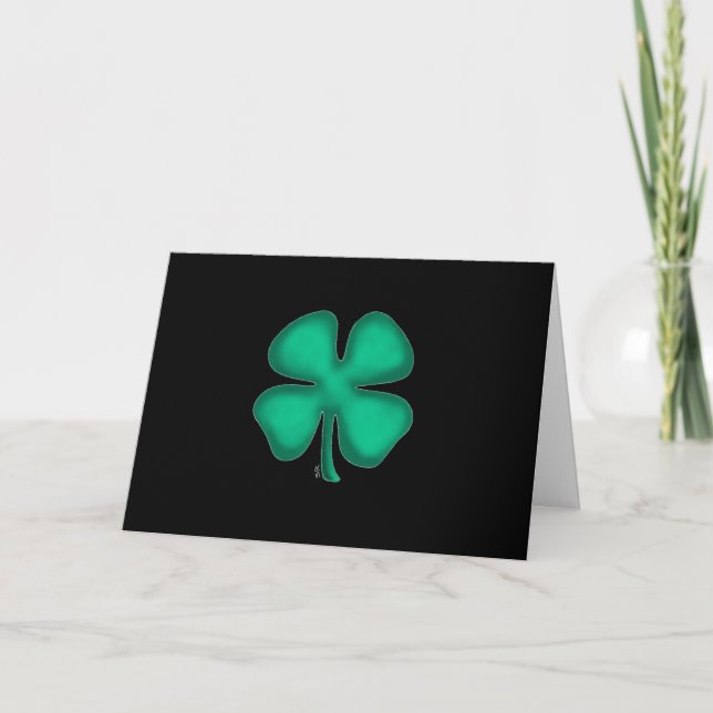 Tarjeta de felicitación de Irish Wake (horiz) (Anverso)