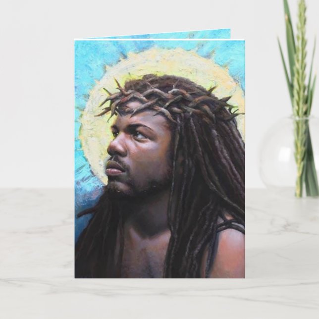 Tarjeta de felicitación de Jesús (Anverso)
