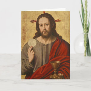 Tarjeta de felicitación de Jesús