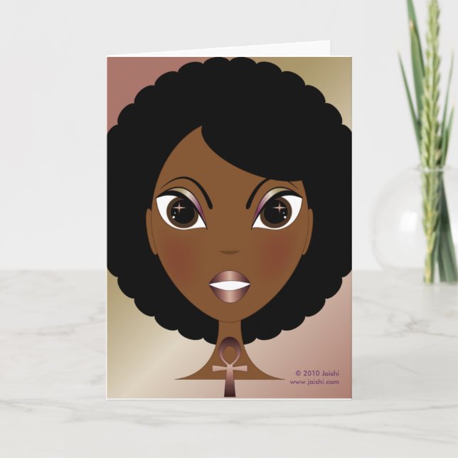 Tarjeta de felicitación de Kemet (Anverso)