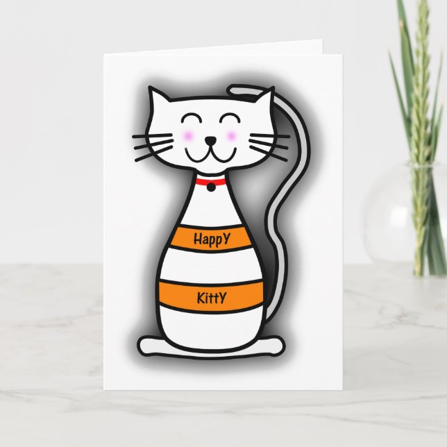 Tarjeta de felicitación de Kitty (Anverso)