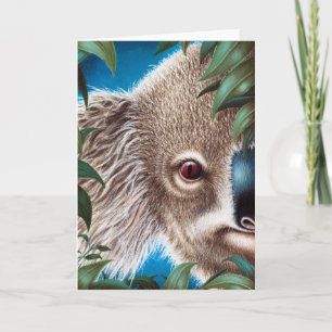 Tarjeta de felicitación de Koala