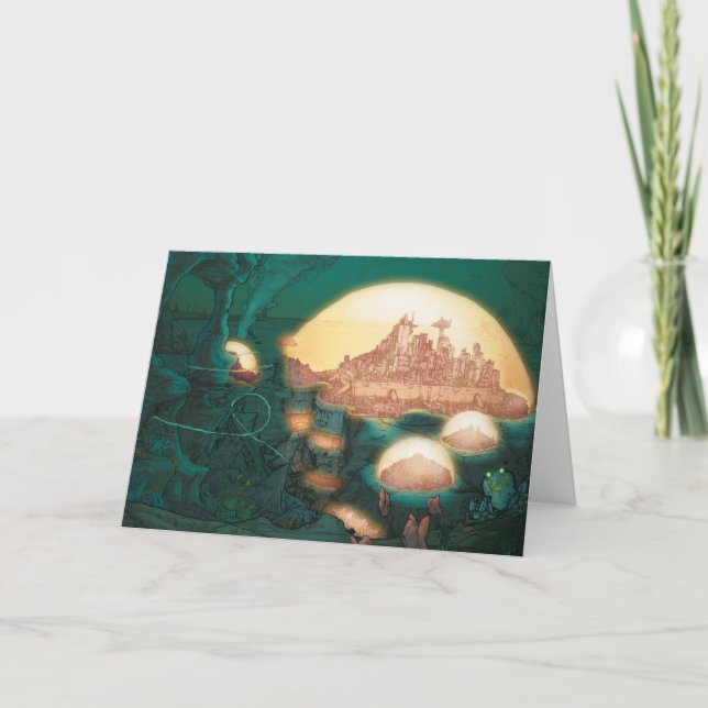 Tarjeta de felicitación de la Atlántida (Anverso)