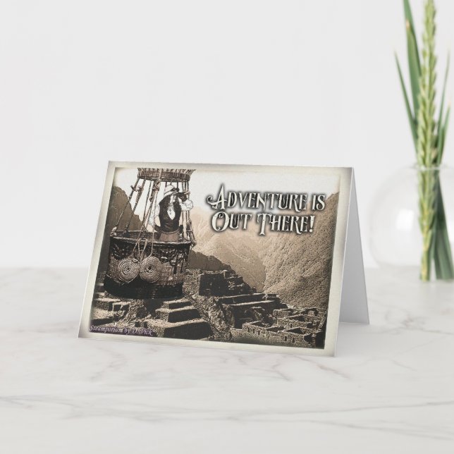 Tarjeta de felicitación de la aventura (Anverso)