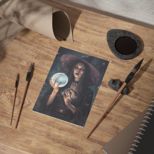 Tarjeta de felicitación de la bruja Hilde Blank (Subido por el creador)