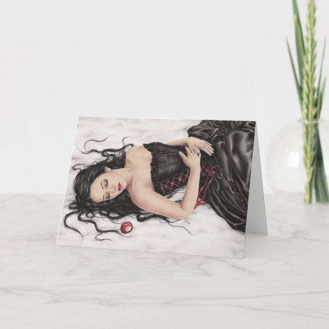 Tarjeta de felicitación de la caída de los blancos (Anverso)