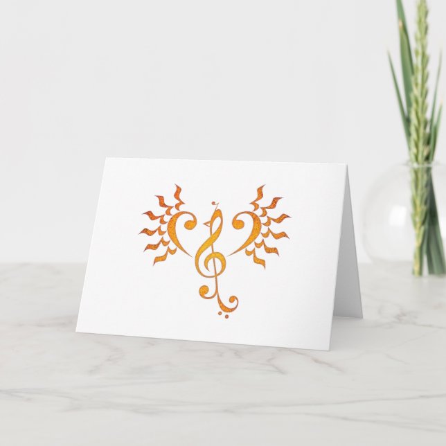 Tarjeta de felicitación de la canción de Phoenix (Anverso)
