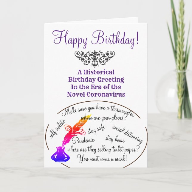 Tarjeta de felicitación de la cápsula de tiempo Co (Anverso)