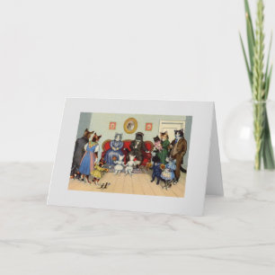 Tarjeta de felicitación de la celebración del aniv