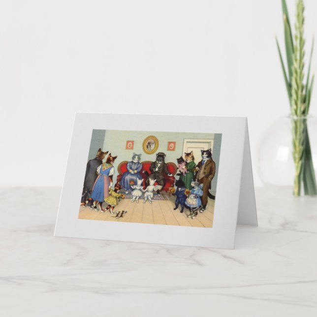 Tarjeta de felicitación de la celebración del aniv (Anverso)