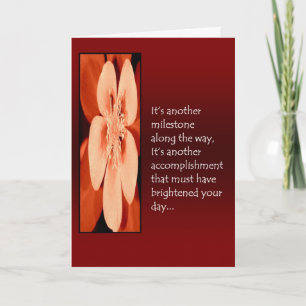 Tarjeta de felicitación de la enhorabuena