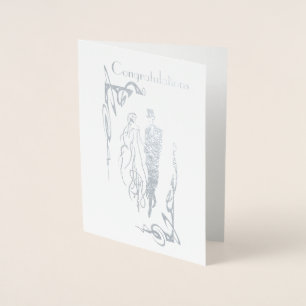 Tarjeta de felicitación de la enhorabuena del día