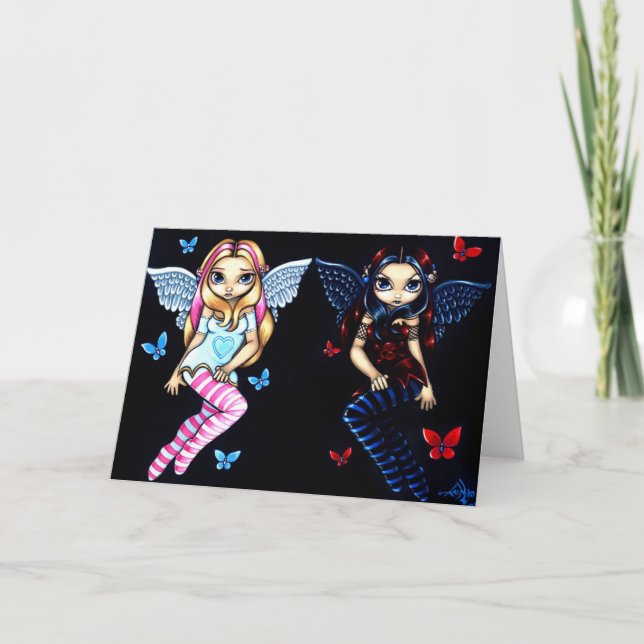 Tarjeta de felicitación de la "esperanza y de la (Anverso)