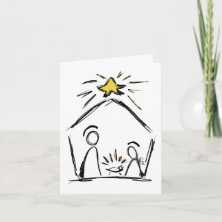 Tarjeta de felicitación de la estrella de la Nativ