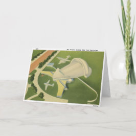 Tarjeta de felicitación de la Feria Mundial de Nue