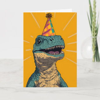 Tarjeta de felicitación de la fiesta de cumpleaños