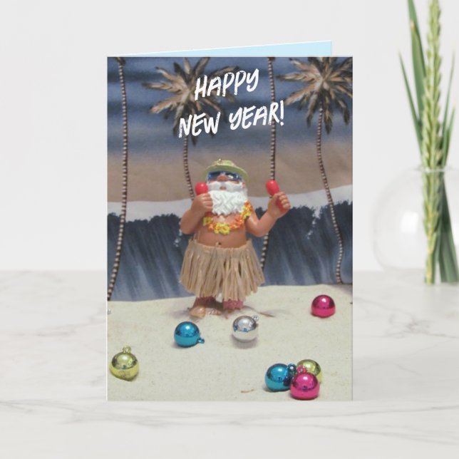 Tarjeta de felicitación de la fiesta después de Pa (Anverso)