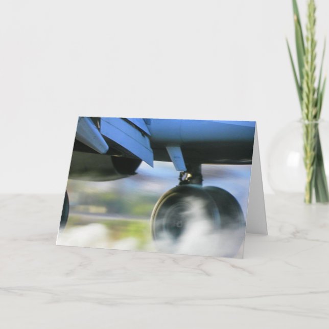 Tarjeta de felicitación de la Fuerza Aérea (Anverso)