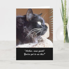 Tarjeta de felicitación de la historia de Merlin