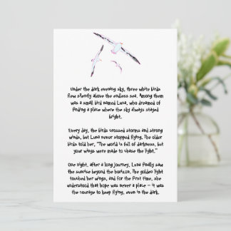 Tarjeta de Felicitación de la Historia Inspiradora