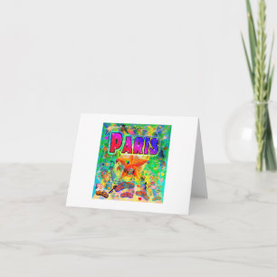 Tarjeta de felicitación de la hora de la época de