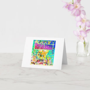 Tarjeta de Felicitación de la Hora de la Época de 