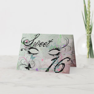 Tarjeta de felicitación de la invitación del dulce