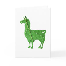 Tarjeta de felicitación de la llama de la hoja