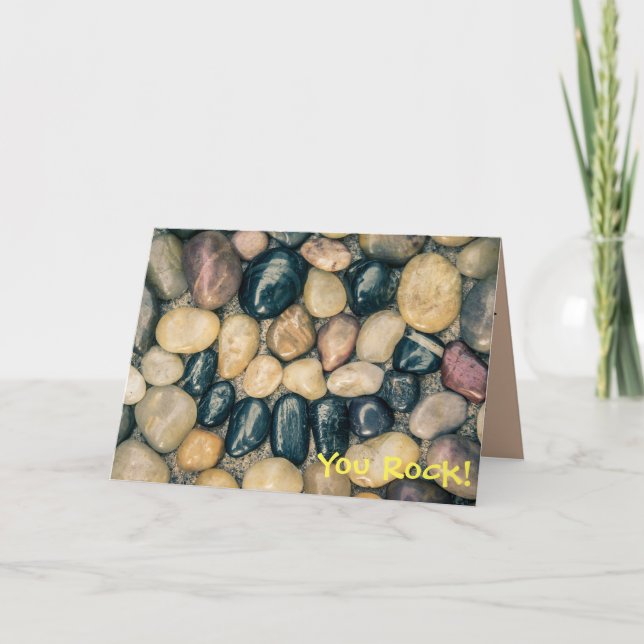 Tarjeta de felicitación de la mueca el | del (Anverso)