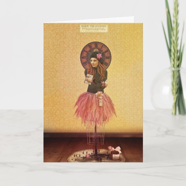 Tarjeta de felicitación de la paciencia (Anverso)