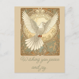 Tarjeta de Felicitación de la Paloma de la Paz Nos